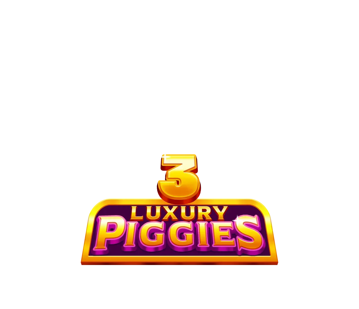 3 Luxury Piggies - hero game logo